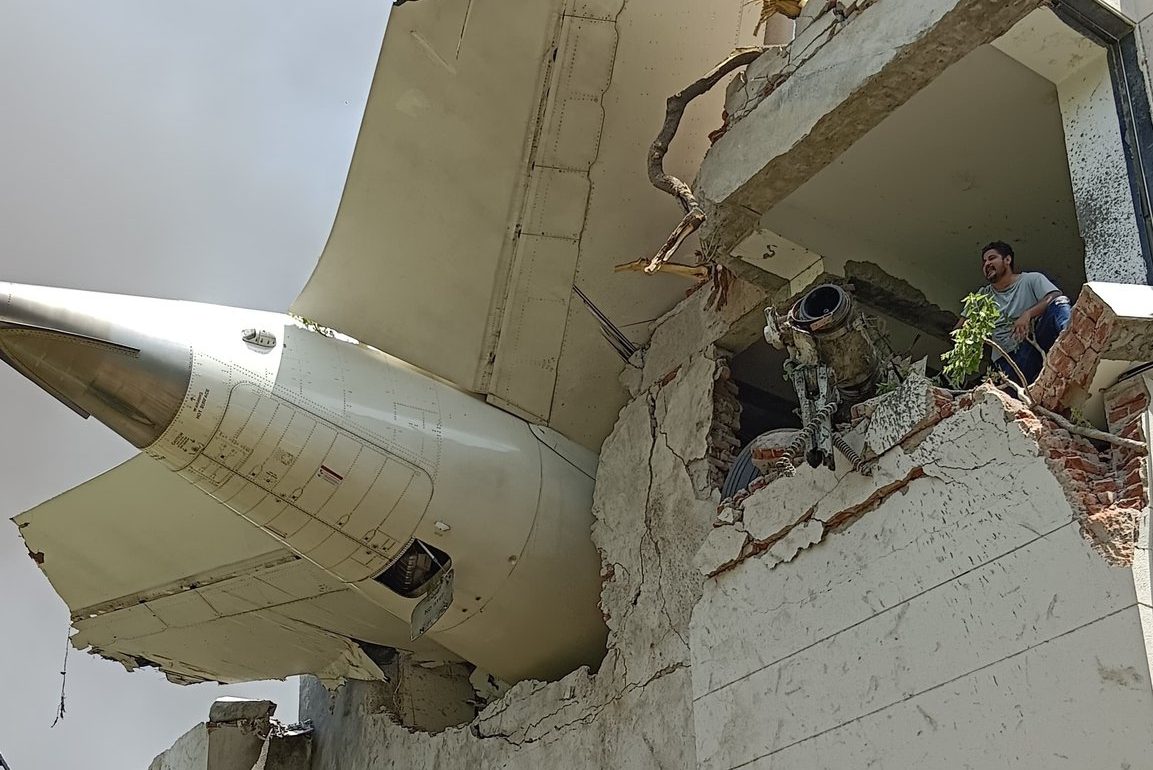 Air India Boeing 787-8 Dreamliner carrying 242 People Crashes in Ahmedabad